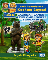 Kocham czytać Zeszyt 42 Jagoda i Janek w Zielonej Górze i Żaganiu - Jagoda Cieszyńska | mała okładka