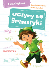 Uczymy się gramatyki z naklejkami - Danuta Klimkiewicz, Kwiecień Maria | mała okładka