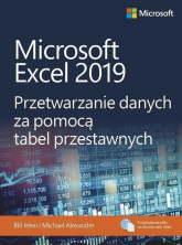 Microsoft excel 2019 przetwarzanie danych za pomocą tabel przestawnych - Michael Alexander | mała okładka
