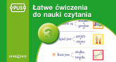 PUS Łatwe ćwiczenia do nauki czytania część 3 -  | mała okładka