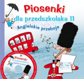 Piosenki dla przedszkolaka 11 + CD - Gąsieniec Stefan | mała okładka