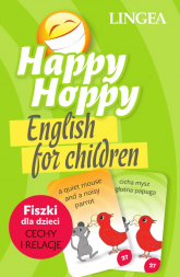 Happy hoppy english for children fiszki dla dzieci cechy i relacje - Opracowanie Zbiorowe | mała okładka