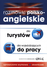 Rozmówki polsko-angielskie dla turystów dla wyjeżdżających do pracy -  | mała okładka
