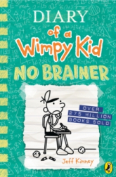 Diary of a Wimpy Kid. No Brainer. Book 18 wer. angielska - Jeff  Kinney | mała okładka