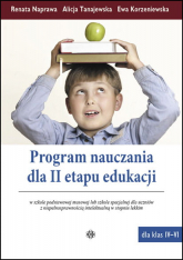 Program nauczania dla II etapu edukacji - Naprawa Renata, Tanajewska Alicja | mała okładka