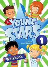 Young Stars 1 Workbook (Includes Cd-Rom) - Malkogianni Marileni, T.J. Mitchell | mała okładka