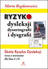 Ryzyko dysleksji dysortografii i dysgrafii - Bogdanowicz Marta | mała okładka