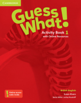 Guess What! 1 Activity Book with Online Resources -  | mała okładka