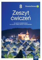 Język niemiecki Deutschtour zeszyt ćwiczeń dla klasy 8 szkoły podstawowej EDYCJA 2020-2022 - Kosacka Małgorzata | mała okładka