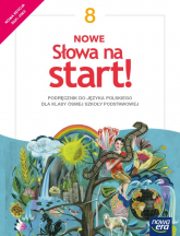 Język polski Nowe Słowa na start! podręcznik dla klasy 8 szkoły podstawowej edycja 2020-2023 - Praca zbiorowa | mała okładka
