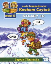 Kocham czytać Zeszyt 12 Sylaby 10 (CH, H, Ł) - Jagoda Cieszyńska | mała okładka