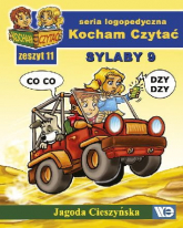 Kocham czytać Zeszyt 11 Sylaby 9 (C, DZ) - Jagoda Cieszyńska | mała okładka