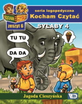 Kocham czytać Zeszyt 6 Sylaby 4 (T, D) - Jagoda Cieszyńska | mała okładka