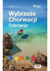 Wybrzeże Chorwacji. Dalmacja. #travel&style wyd. 2 - Opracowanie Zbiorowe | mała okładka