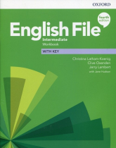 English File Intermediate Workbook with key - Praca zbiorowa | mała okładka