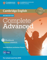 Complete Advanced Workbook without Answers with Audio CD - Matthews Laura, Thomas Barbara | mała okładka