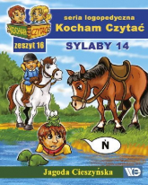 Kocham czytać Zeszyt 16 Sylaby 14 (Ń, R) - Jagoda Cieszyńska | mała okładka