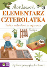 Elementarz czterolatka. Montessori - Zuzanna Osuchowska | mała okładka