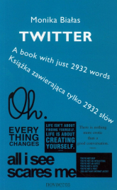 Twitter Książka zawierająca tylko 2932 słowa -  | mała okładka