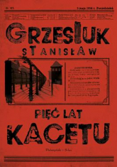 Pięć lat kacetu wyd. kieszonkowe - Stanisław Grzesiuk | mała okładka