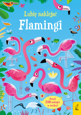 Flamingi. Lubię naklejać -  | mała okładka
