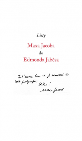 Listy Maxa Jacoba do Edmonda Jabesa -  | mała okładka