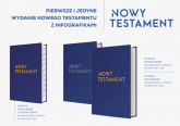 Nowy Testament z paginatorami (160 x 220) tłoczenie srebrne -  | mała okładka