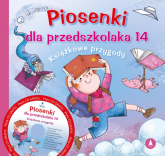 Książkowe przygody. Piosenki dla przedszkolaka 14 - Zając Jerzy | mała okładka