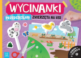 Zwierzęta na wsi. Wycinanki przedszkolaka. Zabawa w teatrzyk -  | mała okładka