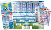 Terminarz meczów z naklejkami. Mistrzostwa Europy w Piłce Nożnej 2024 - Praca zbiorowa | mała okładka
