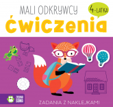 Ćwiczenia 4-latka. Mali odkrywcy - Justyna Tkocz | mała okładka