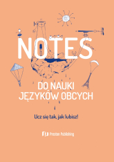 Notes do nauki języków obcych (brzoskwiniowa okładka) -  | mała okładka