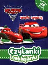 Czytanki naklejanki Wielki wyścig Disney Pixar Auta - Praca zbiorowa | mała okładka