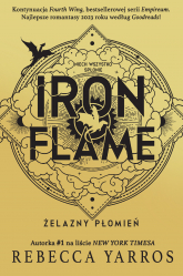 Iron Flame. Żelazny płomień - Rebecca Yarros | mała okładka