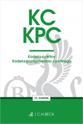 KC. KPC. Kodeks cywilny. Kodeks postępowania cywilnego. Edycja Sędziowska wyd. 34 -  | mała okładka