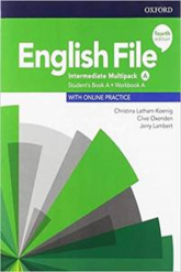 English File 4E Intermediate Multipack A with Online Practice - Praca zbiorowa | mała okładka