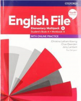 English File 4E Elementary Multipack A with Online Practice - Latham-Koenig Christina, Oxenden Clive | mała okładka