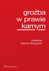 Groźba w prawie karnym -  | mała okładka