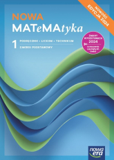 Nowa matematyka podręcznik klasa 1 liceum i technikum zakres podstawowy EDYCJA 2024 - Chańko Lech | mała okładka