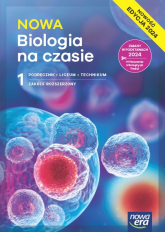 Nowa biologia na czasie podręcznik 1 liceum i technikum zakres rozszerzony EDYCJA 2024 - Guzik Marek, Kozik Ryszard, Renata Matuszewska | mała okładka