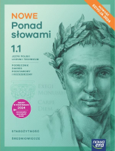 Nowa język polski ponad słowami podręcznik klasa 1 część 1 liceum i technikum zakres podstawowy i rozszerzony EDYCJA 2024 - Wróblewska Aleksandra | mała okładka