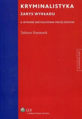 Kryminalistyka zarys wykładu wyd. 2009 -  | mała okładka