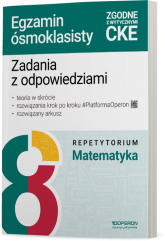 Egzamin ósmoklasisty 2025 Matematyka repetytorium wzory zadania i arkusze - Konstantynowicz Anna, Pająk Małgorzata | mała okładka