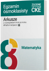 Egzamin ósmoklasisty 2025 Matematyka arkusze -  | mała okładka