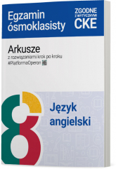 Egzamin ósmoklasisty 2025 Język angielski arkusze - Anna Tracz | mała okładka