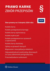 Prawo karne. Zbiór przepisów 2024 -  | mała okładka