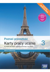 Nowa historia Poznać przeszłość karty pracy 3 liceum technikum zakres podstawowy EDYCJA 2024 - Panimasz Katarzyna | mała okładka