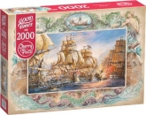 Puzzle 2000 CherryPazzi Sea Battle 50026 -  | mała okładka