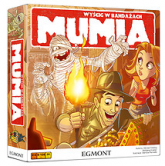 Mumia - wyścig w bandażach - gra planszowa - | mała okładka