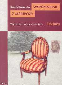 Wspomnienie z Maripozy Wydanie z opracowaniem - Henryk Sienkiewicz | mała okładka